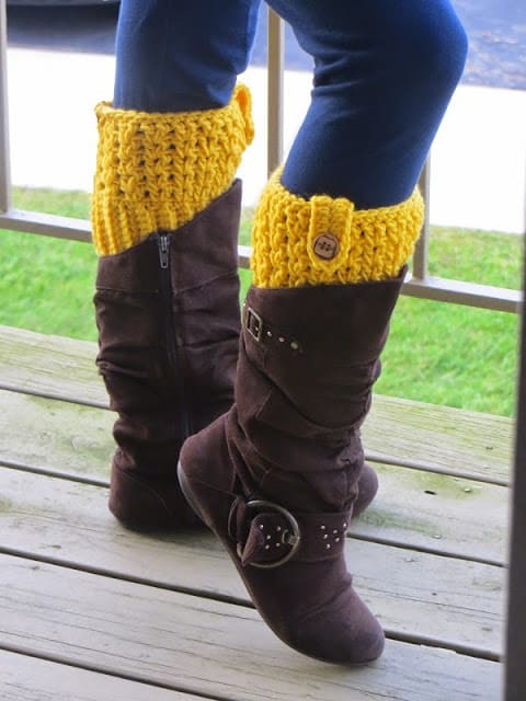 Bailey Boot Cuffs, Free Crochet Pattern - Crochet Dreamz