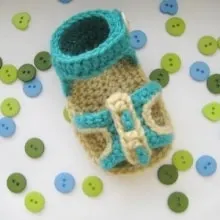 Peep-toe sandlas - 3-12 months - $5