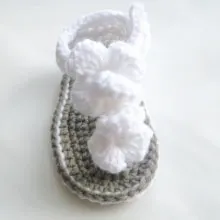 Orchid Sandals for Baby- 0-12 months- $5.50