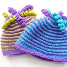 Beehive Beanie- Unisex - Newborn to Adult - $5
