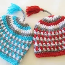 Fruit Loop Beanie- Newborn to Woman- $5