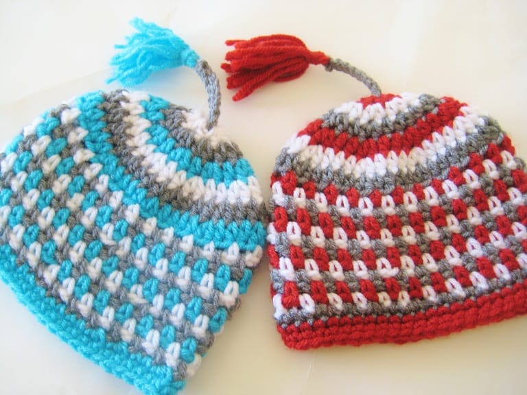 Fruit Loop Beanie- Newborn to Woman- $5