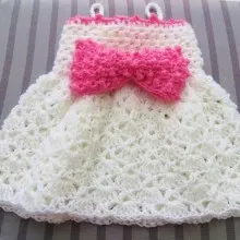 Little Bow Peep Dress- Newborn to 2 Years- $5