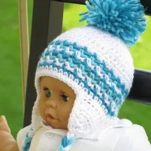 Hayden Ear Flap Hat- Baby to Man- $5