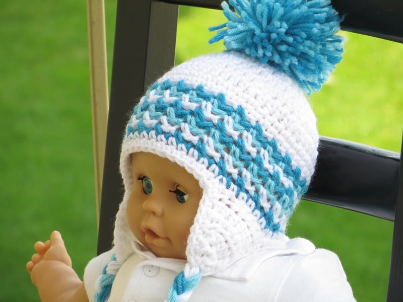 Hayden Ear Flap Hat- Baby to Man- $5