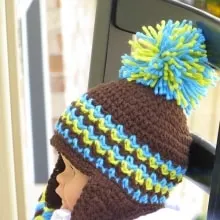 Hayden Ear Flap Hat- Baby to Man- $5