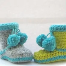 Boots for Boys- 0-12 Months- $5