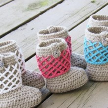 Claire Boots for Baby- 0-12 Months- $5