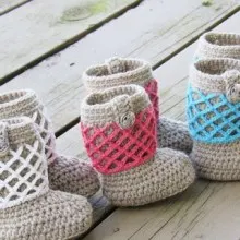 Claire Boots for Baby- 0-12 Months- $5