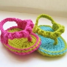 Flip Flops for Baby Girl- 0-3 months to 1 Year- $5