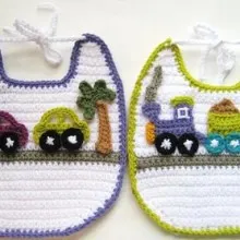 Bib with Applique- $5