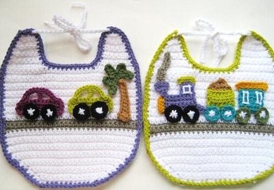 Bib with Applique- $5