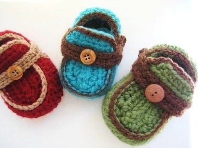 Boy's Moccasins- 0-12 Months- $5