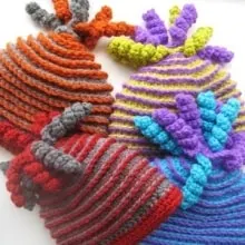 Beehive Beanie- Unisex - Newborn to Adult - $5
