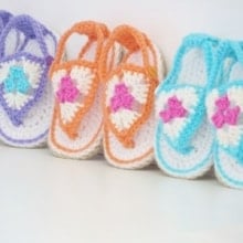 Happy Feet Sandals- 3 Months to 1 Year- $5.50