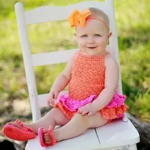 Baby Sun Suit Romper- Newborn to 2 Years- $5.5