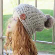 Knit Look Chunky Slouch- Toddler, Child, Adult- $5.50