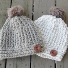 Knit Look Chunky Slouch- Toddler, Child, Adult- $5.50