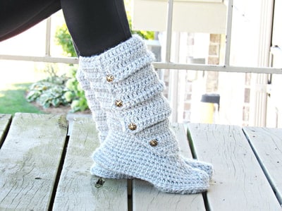 Woman's Slouch Boots, US sizes 5/6, 7/8. 9/10 - $5.50