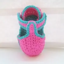 T- strap Booties - 12 Months- $5