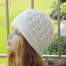 Tulip Garden Beanie- Toddler to Adult- $5