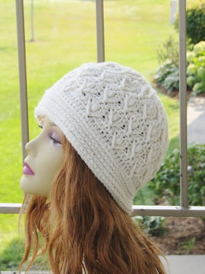 Tulip Garden Beanie- Toddler to Adult- $5