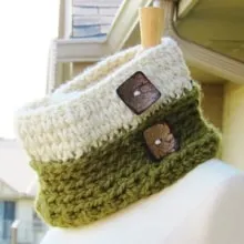 Knit Look Chunky Cowl, Toddler, Child Adult- $5