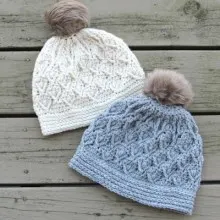 Tulip Garden Beanie- Toddler to Adult- $5