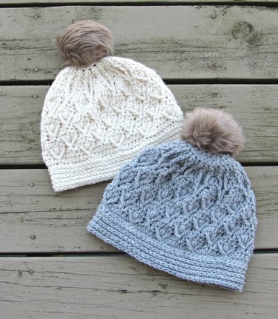Tulip Garden Beanie- Toddler to Adult- $5