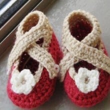 X-strap Booties, 0-12 Months, $5