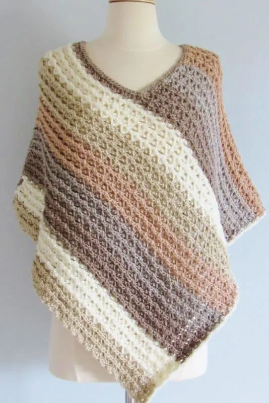 Pattern for Crochet PonchoTextured Crochet Dreamz