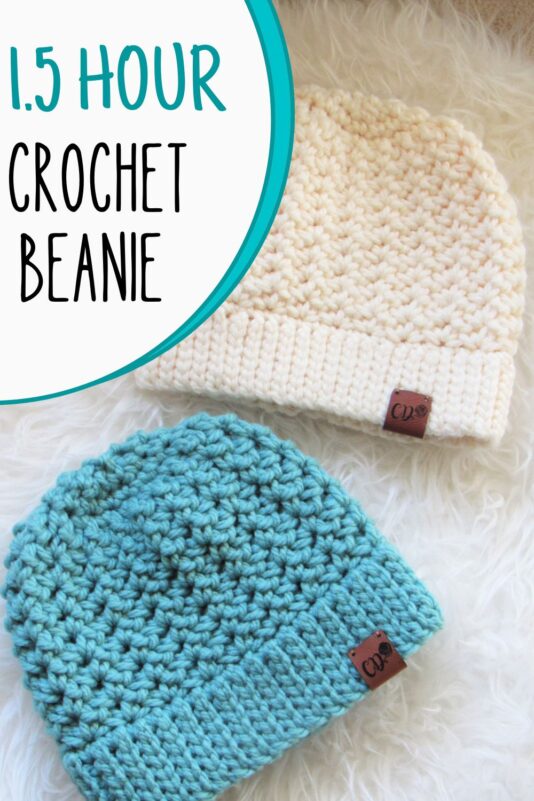 How to Crochet a Beanie, 1.5 Hour 