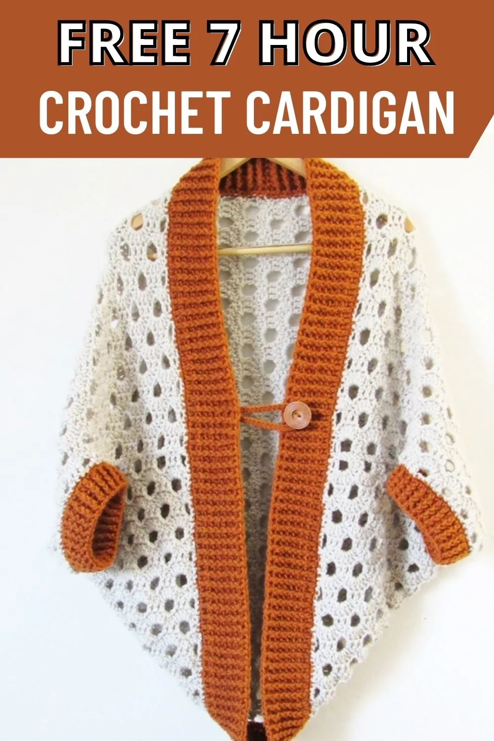 7 Hour Beginner Crochet Cardigan Pattern Free Crochet Dreamz