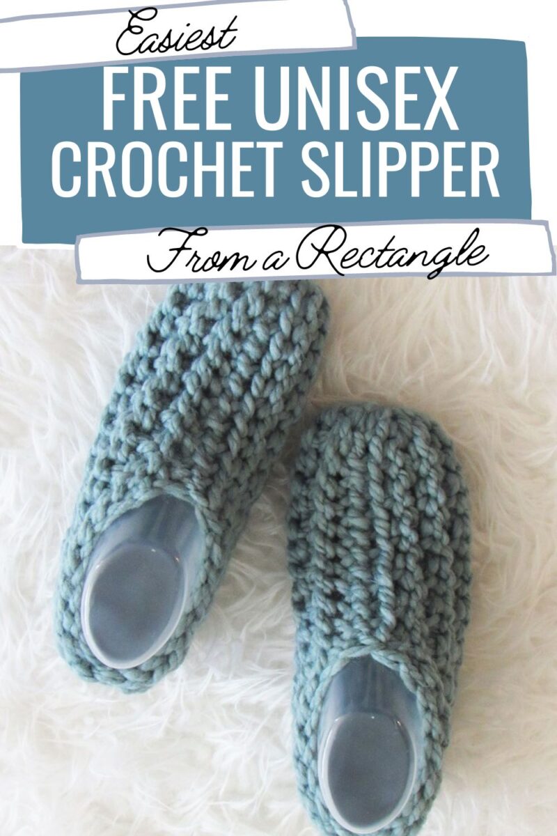 Crochet Men's Slippers Free Pattern, Everyday Slippers - Crochet Dreamz