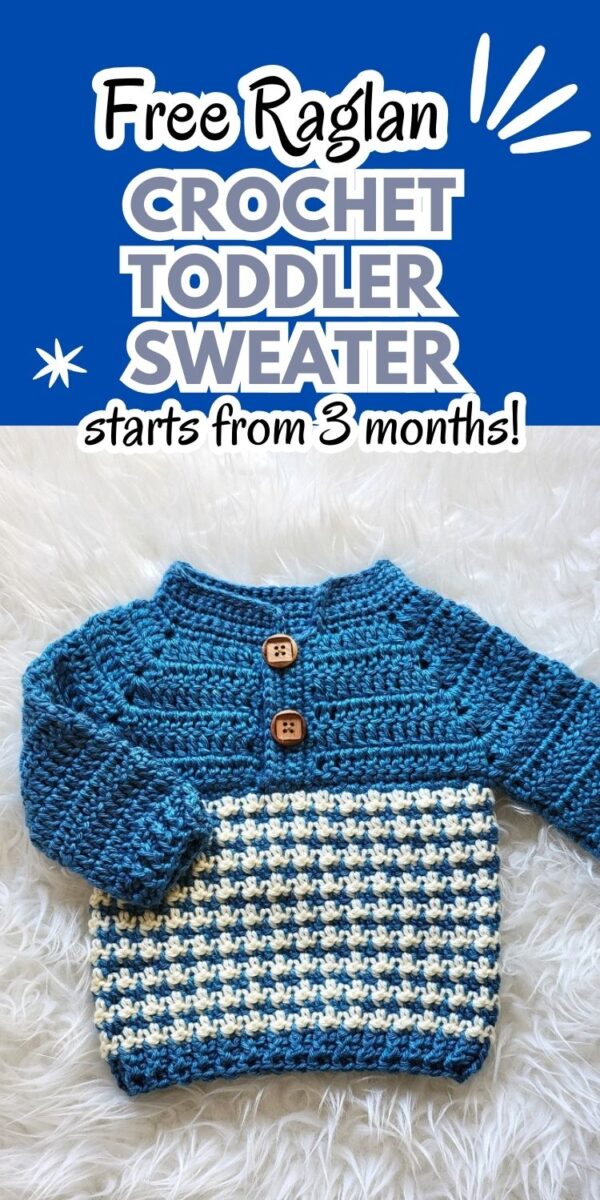 Free Crochet Toddler Sweater Pattern - Crochet Dreamz