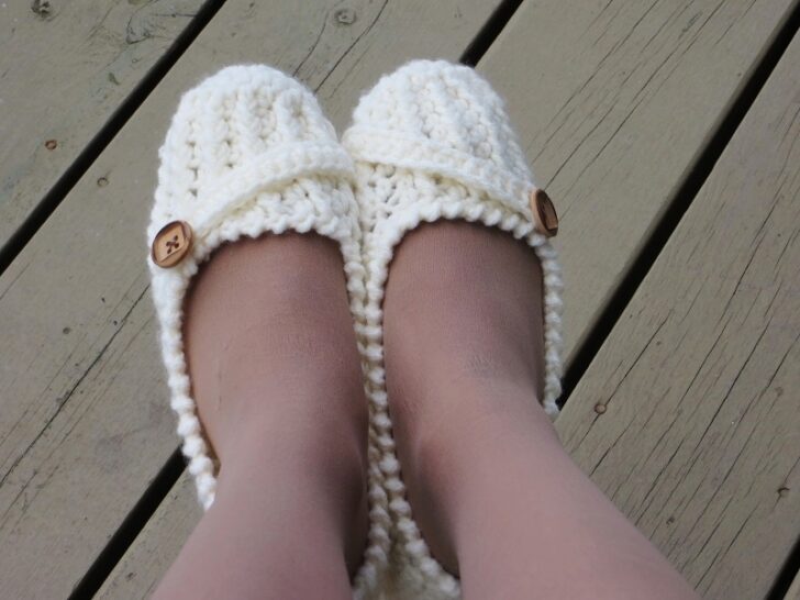 Crochet Ballet Slippers Pattern Free Crochet Dreamz