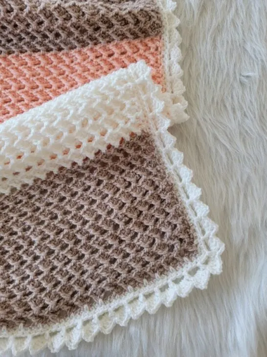 Crochet 3 Color Blanket Afghan Pattern, Cuddle Clouds Blanket - Crochet ...