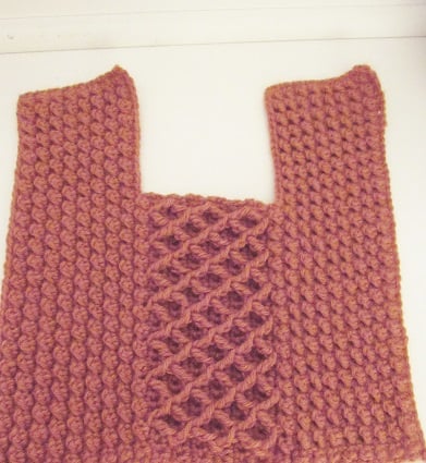 Finished front