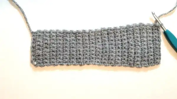 Finished sole for crochet slipper