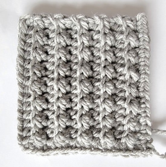 Finished pocket