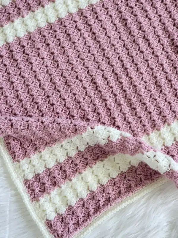 Closeup of blanket