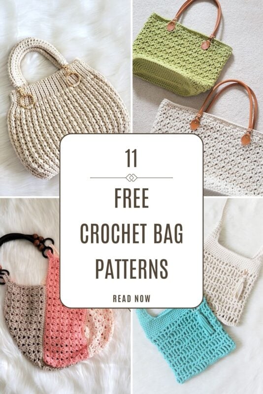 11 free crochet bag patterns